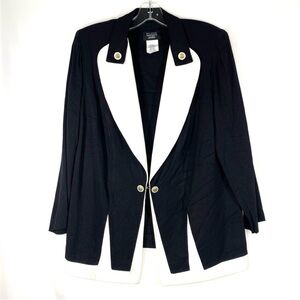 Vintage 80s Retro 40s Style Oversized Statement Blazer